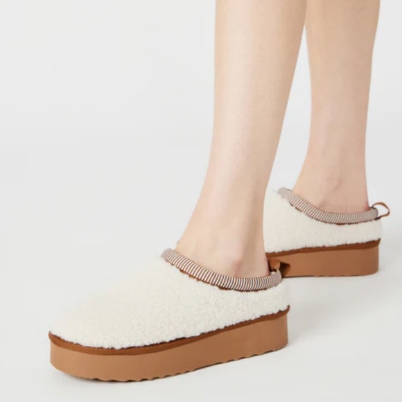 CODIE FAUX SHEARLING NATURAL STEVE MADDEN - Picture 1 of 8